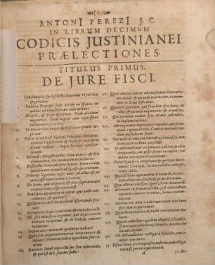 ... In Librvm Decimum Codicis Justinianei Praelectiones.