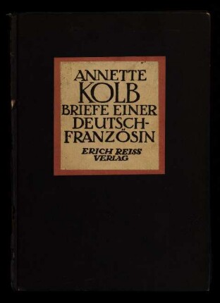 Briefe einer Deutsch-Französin