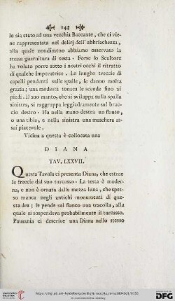 Diana Tav. LXXVII