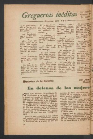 En defensa de las mujeres : Historias de la historia
