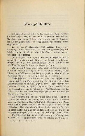 Geschichte der Königlich-Bayerischen Pionier-Bataillone und ihrer Stammformationen