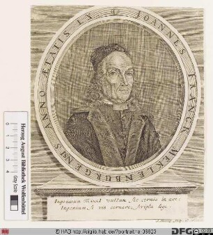 Bildnis Johann Franck