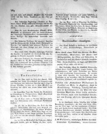 Buchhändler - Anzeigen.