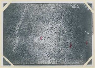 Foto von Stellungen nordwestlich von Chattancourt (Luftbild)