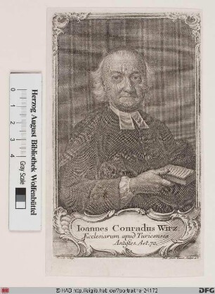 Bildnis Johann Conrad Wirtz