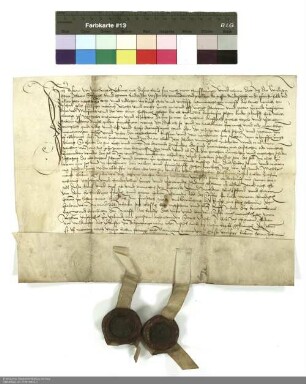 Sebastian von Wildungen verschreibt der Kalandsbruderschaft einen Zins aus Gütern in Fulda