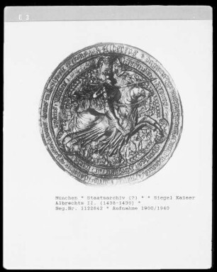 Siegel Kaiser Albrechts II. (1438-1439)