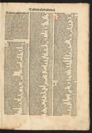Tabula alphabetica