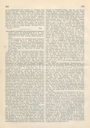 283-285 [Rezension] Graux, Charles, Notices sommaires des manuscrits grecs d'Espagne et de Portugal