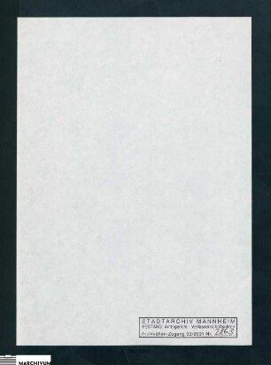 Vermögen des verstorbenen Ferdinand Adrian von Lamezan