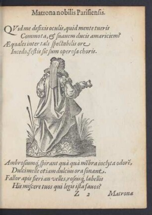 Matrona nobilis Parisiensis.