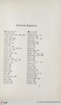 Autoren-Register