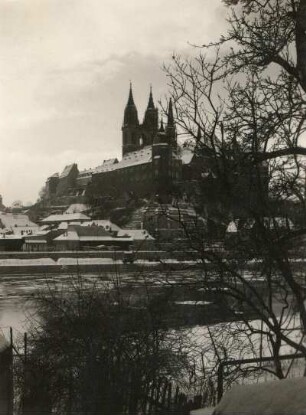 Meißen. Burgberg mit Albrechtsburg und Dom
