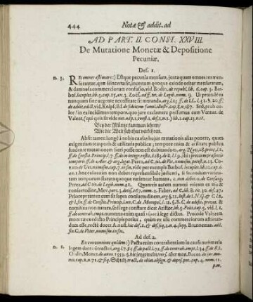 Const. XXVIII. - Const. XXX.