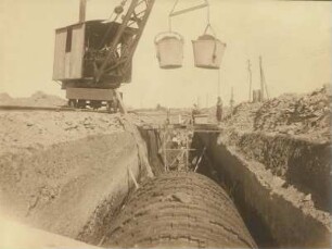 Abwasserleitung Buenos Aires, Argentinien, 1917