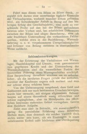 Schlussbemerkungen