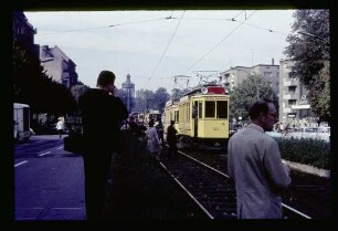 Letzte Strassenbahn 2.10.67.