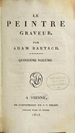 Le peintre graveur, 15. Les graveurs de l'école de Marc-Antoine Raimondi