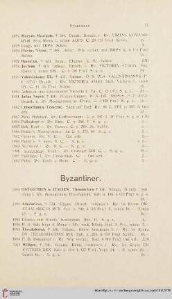 Byzantiner (Nr. 1993 - 2174)