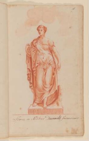 Flora Farnese [nach Tafel 62 von François Perriers "Icones et Segmenta Nobilium Signorum et Statuarum..." (1638)]