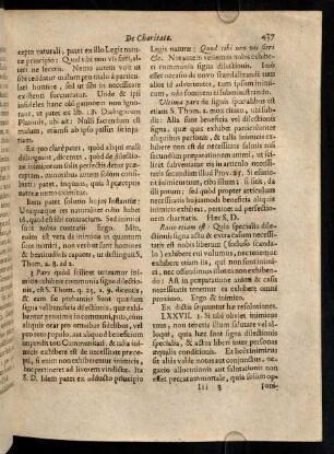 437-446, LXXVII. 1. Si tibi obviet inimicus tuus, non ...