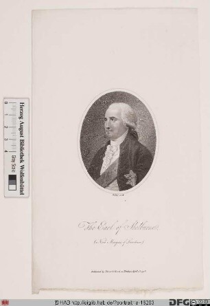 Bildnis William Petty-Fitzmaurice, 1761 2. Earl of Shelburne, 1784 1. Marquess of Lansdowne