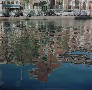 Amsterdam : Amsterdam, Spiegelung, September 1956