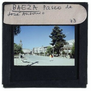 Baeza, Promenade José Antonio,Baeza, Sternenbrunnen Fuente de la Estrella