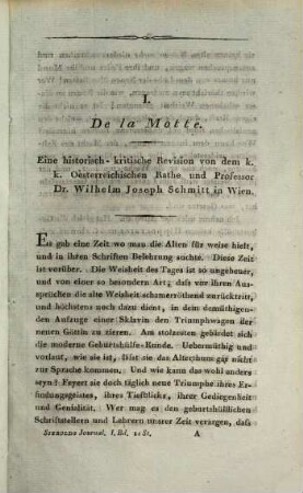 Journal für Geburtshülfe, Frauenzimmer- und Kinderkrankheiten. 1. 1813/14, St. 1 - 2