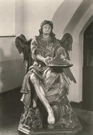 Taufengel aus der Sankt Andreaskirche Gesau