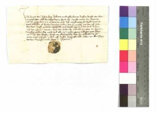 Hans von Rosenberg: Dienstgeld.