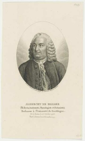 Bildnis des Albrecht de Haller