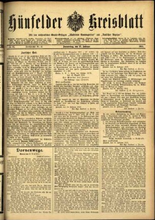 Ausgabe vom Donnerstag, den 27. Februar 1913.