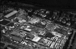 Freiburg, Littenweiler: Frühjahrsmesse mit Riesenrad