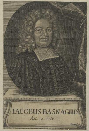 Bildnis des Iacobus Basnagius