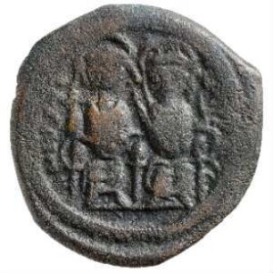 Münze, Follis, 573 / 574