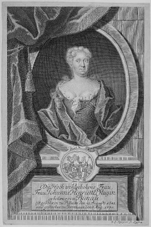 Bildnis Johanna Henriette Pflug, geb. von Bünau