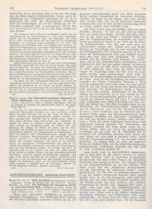 315-317 [Rezension] Redlich, Otto Reinhard, Staat und Kirche am Niederrhein zur Reformationszeit