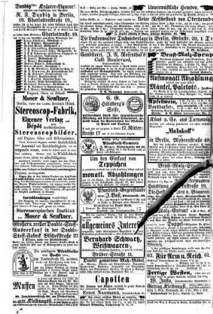 Berliner Gerichts-Zeitung : Tageszeitung für Politik, Rechtspflege, Handel, Industrie, Kunst, Litteratur. 10, 10. 1862