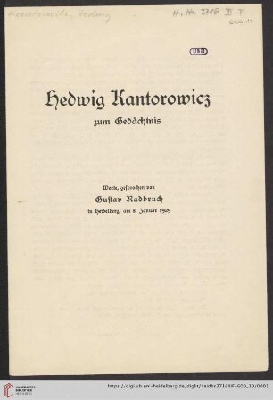 Ansprache