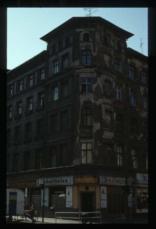 Diapositive: Oranienstr. 177, 1989