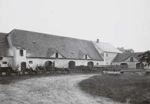 Königswartha, Stallgebäude des Ritterguts