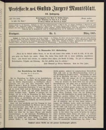 17-25, Nr. 3. März 1915.