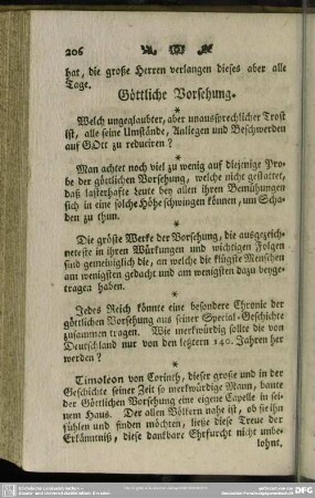 Göttliche Vorsehung