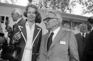 24. Tagung 1974 Chemiker; Maikäferrede: Frau Herzberg, Gerhard Herzberg