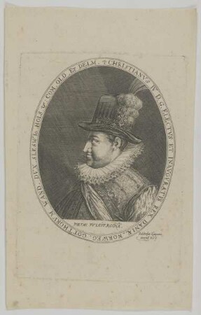 Bildnis des Christianvs IV, Rex Daniae