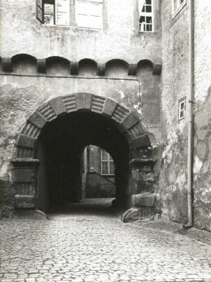 Blankenburg. Schlosstor