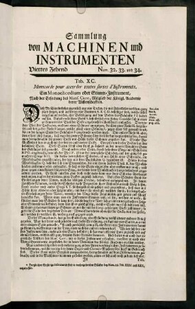 125-126, Tab. XC. - Tab. XCI.