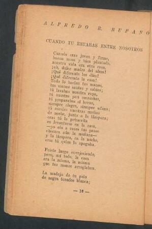 Cuando tu estabas entre nosotros