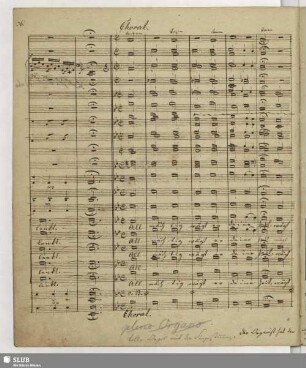 Choral: Allmächtig wägt er deine Zeit